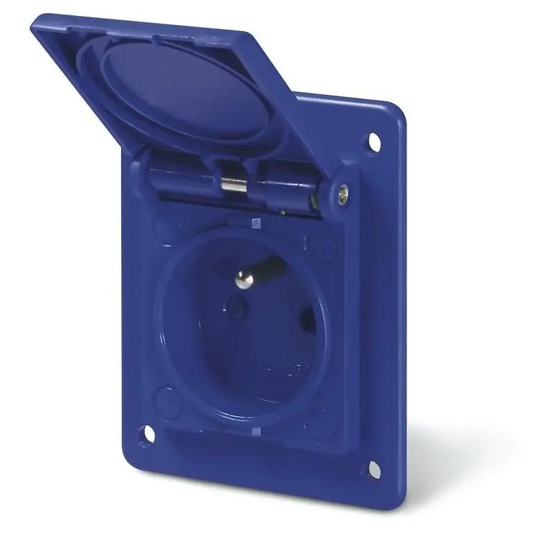 Gniazdo tablicowe SCAME DOMO 16A 2P+Z 250V IP54 570.4091
