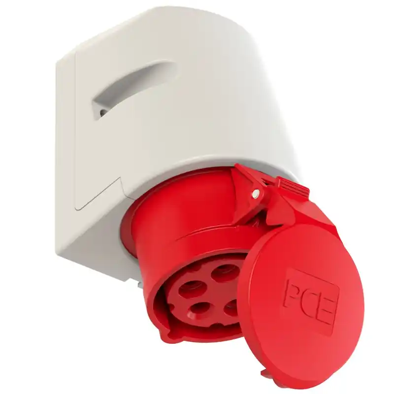Gniazdo stałe naścienne PCE 16A 5P (3P+N+PE) 400V IP44 115-6
