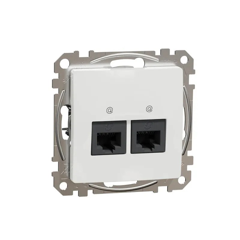 Gniazdo komputerowe 2xRJ45 kat.5e UTP SDD111452 Schneider Electric