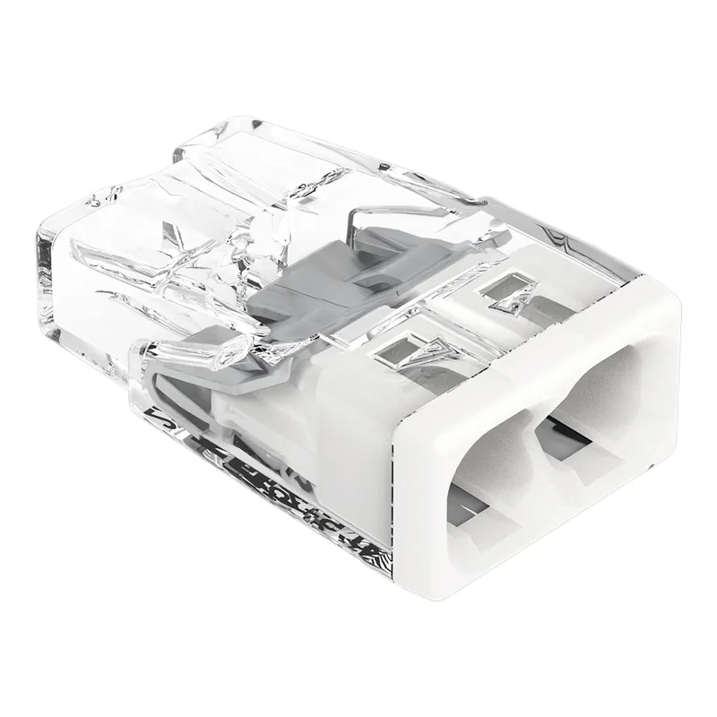Złączka instalacyjna Wago 2273-202 – Kompaktowa szybkozłączka 2-przewodowa 2,5 mm2