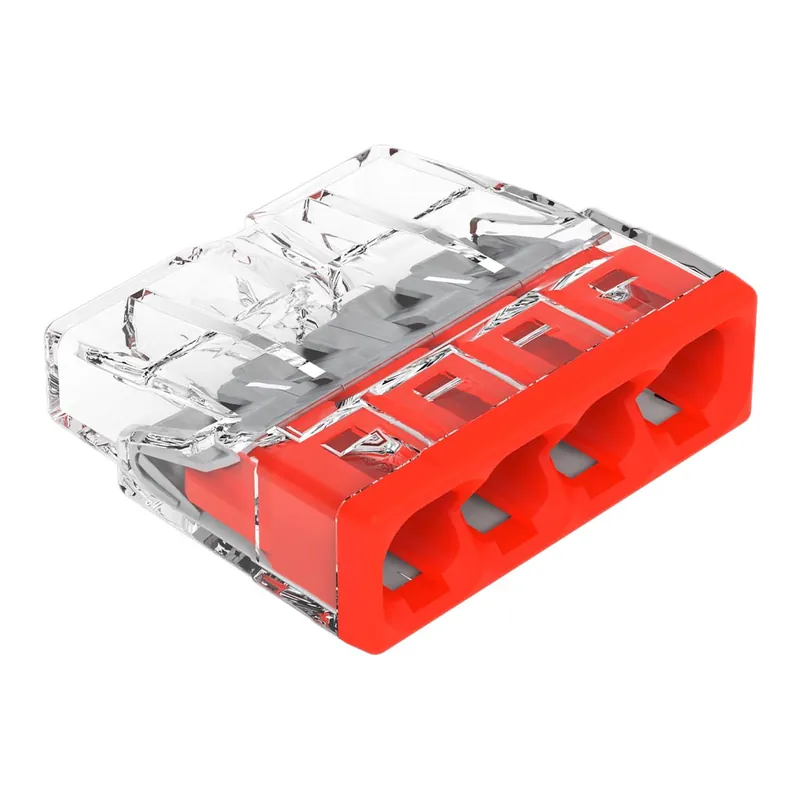 Złączka instalacyjna COMPACT WAGO 2273-204 (4-przewodowa, 2.5 mm2)