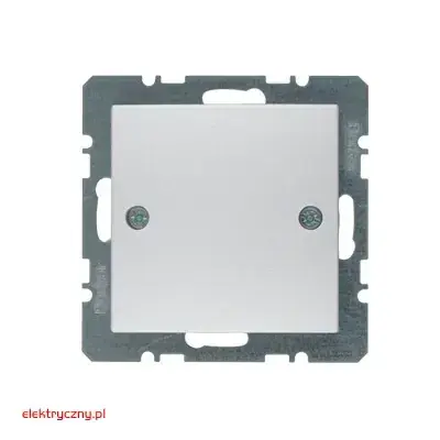 BERKER B.7 ALUMINIUM ZAŚLEPKA Z ELEMENTEM CENTRALNYM 10091414 HAGER