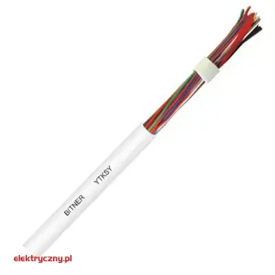 KABEL STACYJNY NIEEKRANOWANY YTKSY 2x2x0,5 BITNER TS0003