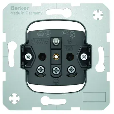 BERKER ONE MECHANIZM GNIAZDO POJEDYNCZE Z/U 396380 HAGER