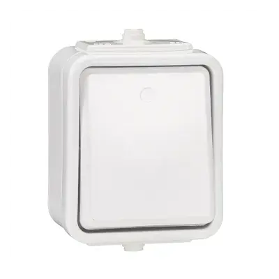 CEDAR BIAŁY WŁĄCZNIK POJEDYNCZY WNT-1 WNT100C01 SCHNEIDER ELECTRIC