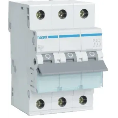WYŁĄCZNIK INSTALACYJNY 3P C16A 6KA MCN316E HAGER