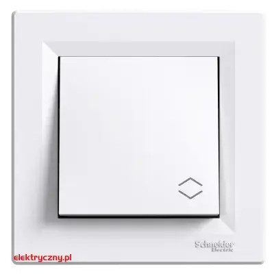 ASFORA BIAŁY ŁĄCZNIK SCHODOWY EPH0400121 SCHNEIDER ELECTRIC