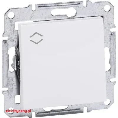 ASFORA BIAŁY ŁĄCZNIK SCHODOWY EPH0401421 SCHNEIDER ELECTRIC