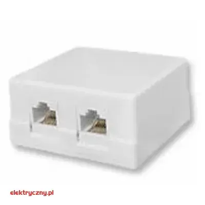 GNIAZDO KOMPUTEROWE N/T 2xRJ-45 00436 MULTIPROJECT