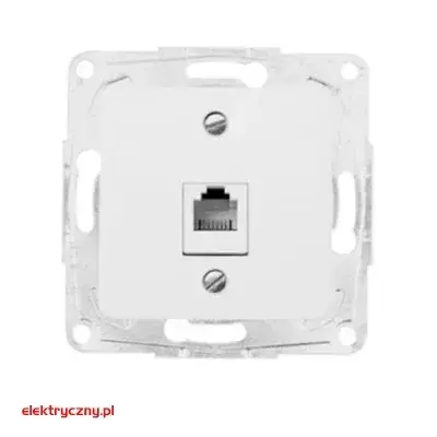 POLO OPTIMA GNIAZDO KOMPUTEROWE 1xRJ45 12015701 HAGER