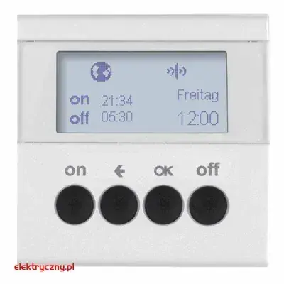 BERKER S.1/B.3/B.7 BIAŁY ŁĄCZNIK CZASOWY QUICKLINK 85745288 HAGER
