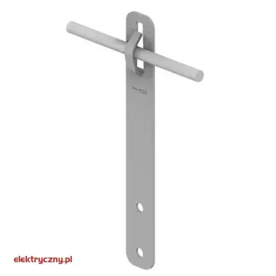 Uchwyt prosty do systemu odgromowego - uziemienia L=18cm