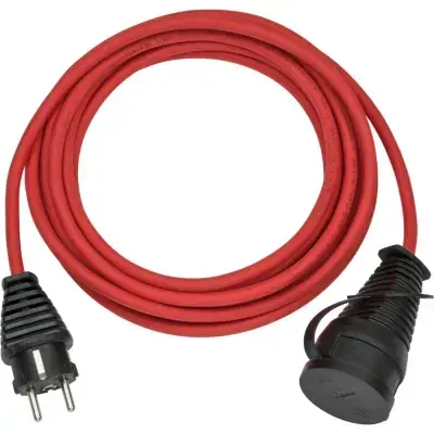 KABEL PRZEDŁUŻAJĄCY BREMAXX IP44 CZERWONY 10M 1169834/BRN BRENNENSTUHL