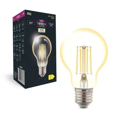 FILAMENT LED A60 BULB E27 12W 1690LM 3000K EDA051WW INERGIA