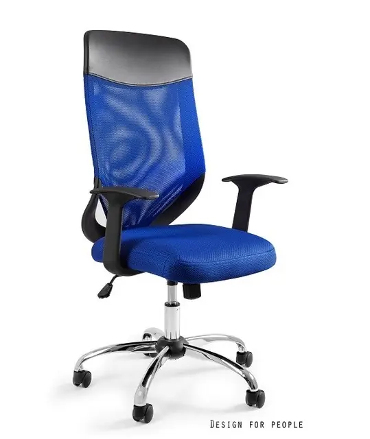 Unique Mobi Plus Fotel biurowy niebieski W-952-7