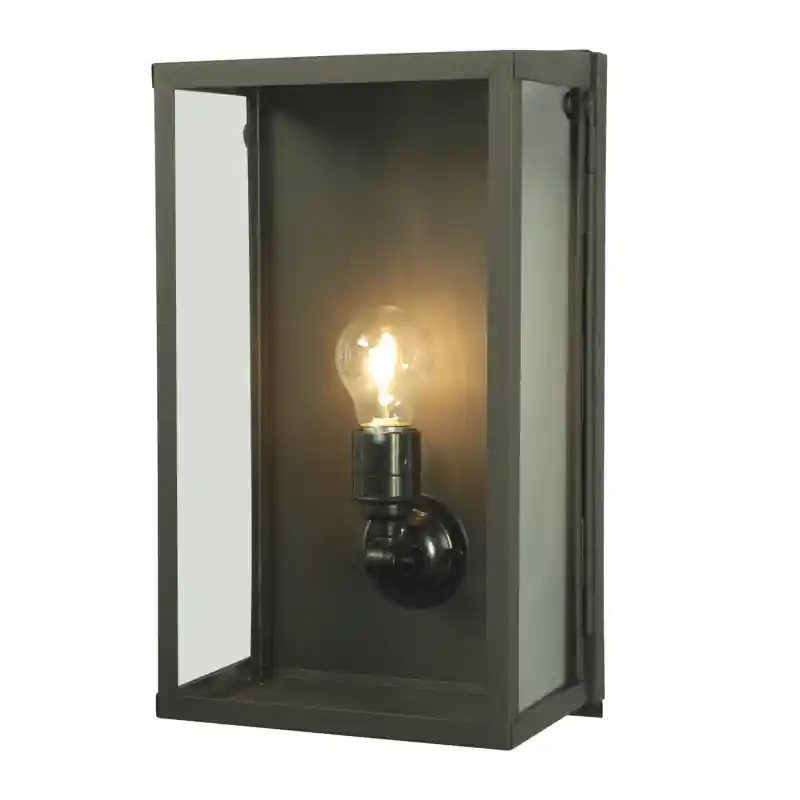 Davey Lighting Box Light Medium Kinkiet 36x21 cm IP44 Standard E27 GLS niklowy polerowany DP7645/NP/PO/FR
