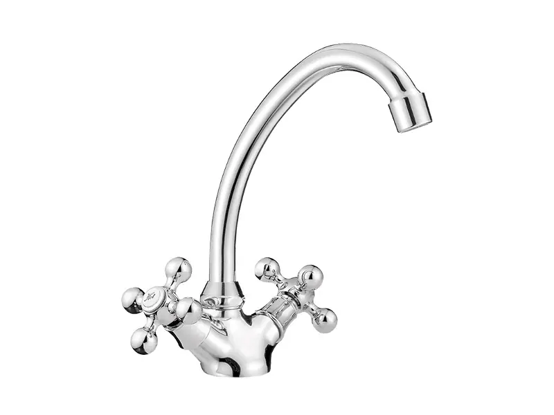 Kuchinox Stilo Bateria kuchenna stojąca chrom BKI060D