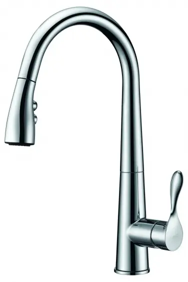 Blue Water Stabili Bateria kuchenna z wyciąganą wylewką chrom 5901730615913