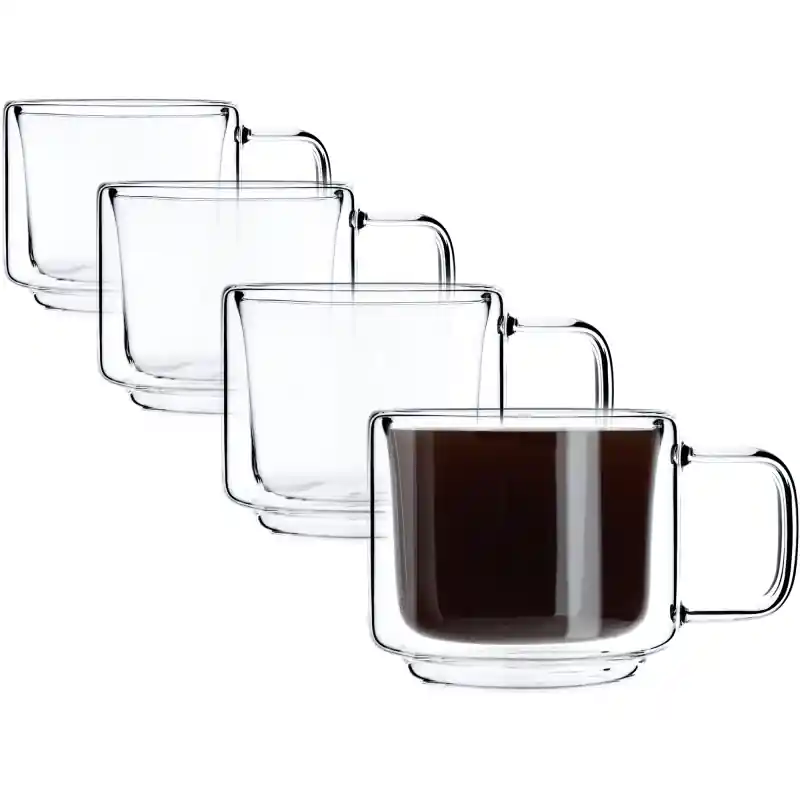 Filiżanki termiczne Forli do kawy i herbaty 200 ml, 4 szt.