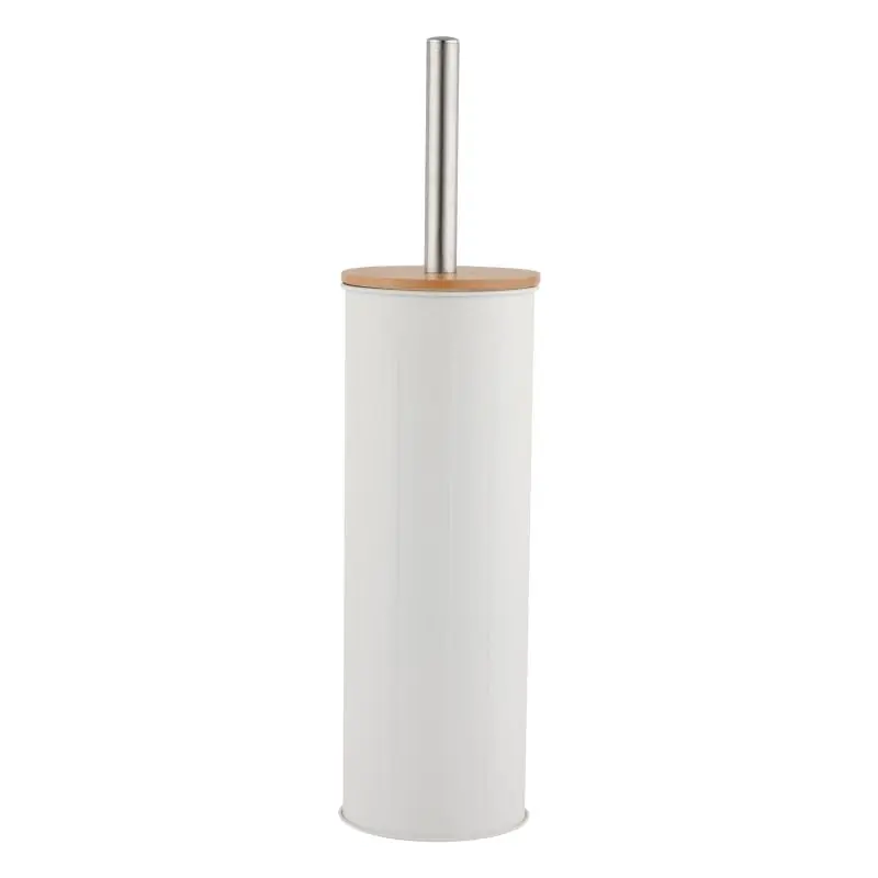 Szczotka do WC z pojemnikiem Padru 38 cm, biała
