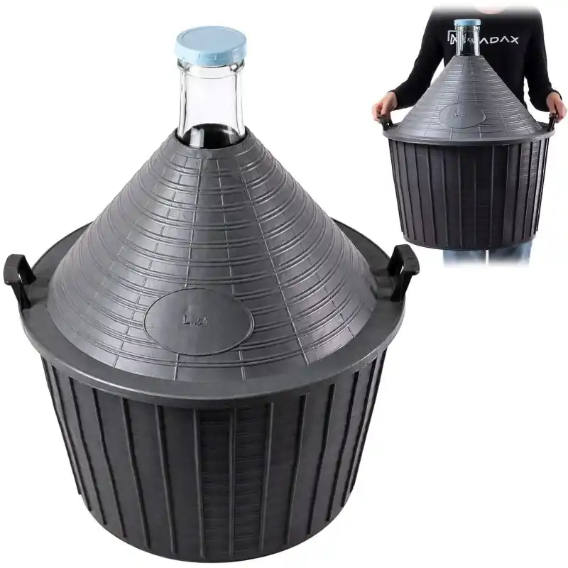 Balon Gąsior do wina Alatri z wąskim otworem 54L