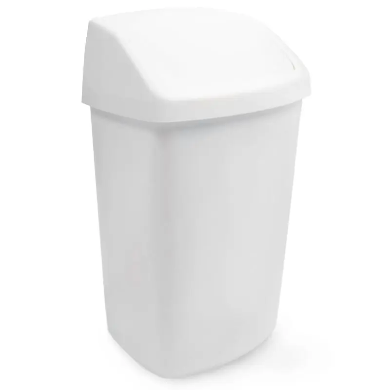 Kosz na śmieci Curver Swing Top biały 10L