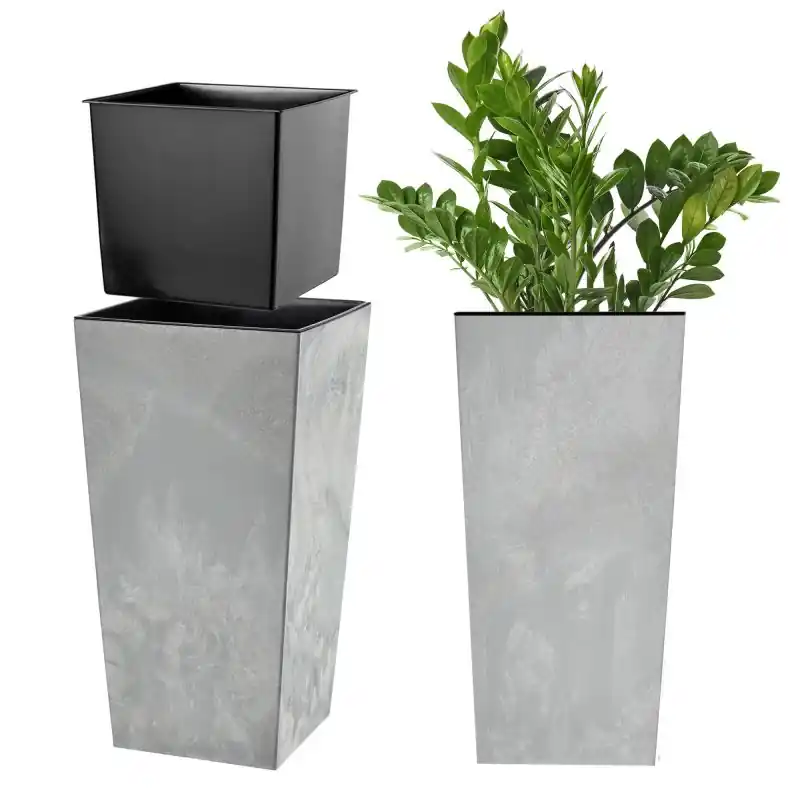 Donica ogrodowa Pesaro 25 cm szary beton
