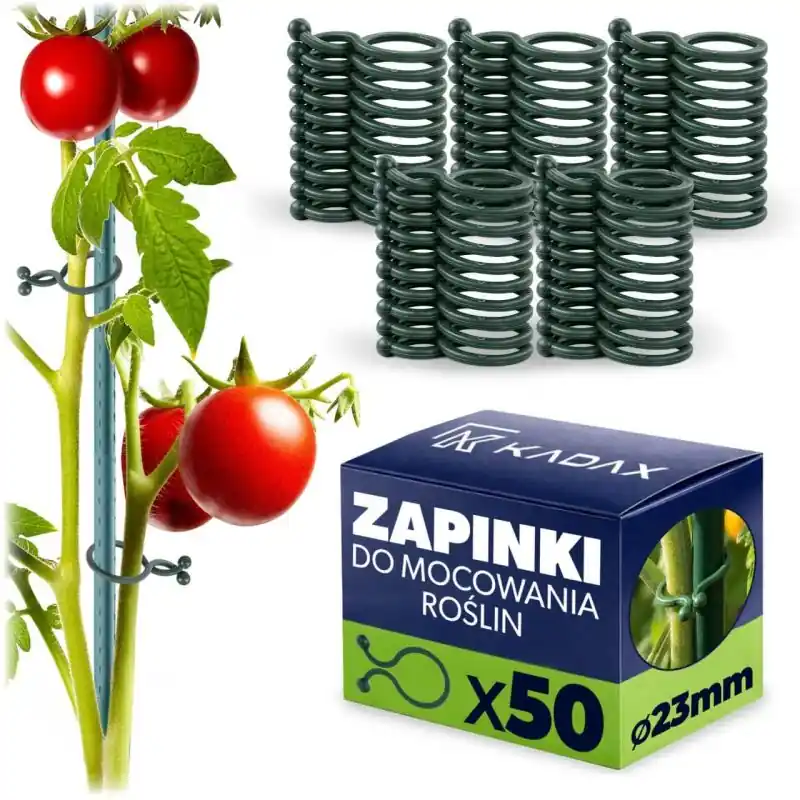 Zapinki do mocowania roślin Trezze 50szt. 23mm