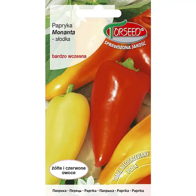 Papryka słodka (do uprawy w polu) Monanta 0.5g