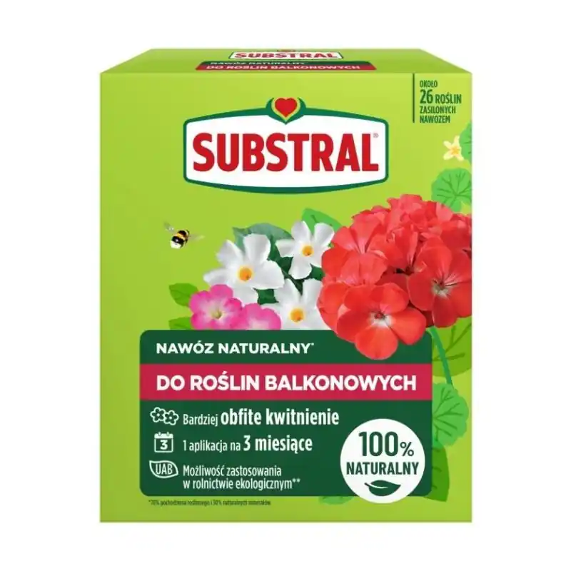 Substral Nawóz naturalny do roślin balkonowych 650g