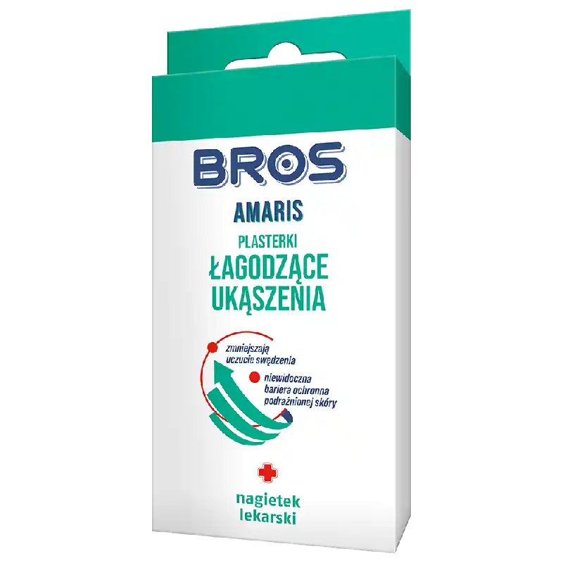 Bros Amaris Plasterki łagodzące ukąszenia 20 szt.