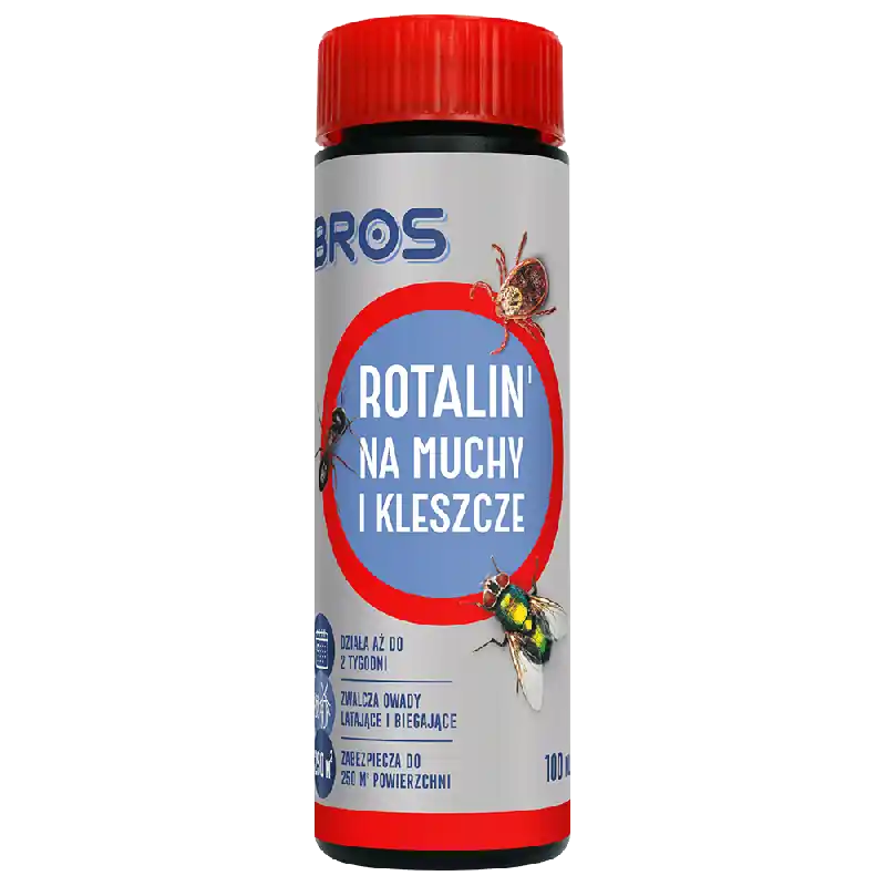 Bros Rotalin na muchy i kleszcze 100ml