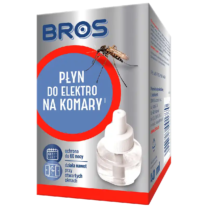 Bros Płyn do elektrofumigatora na komary 60 nocy