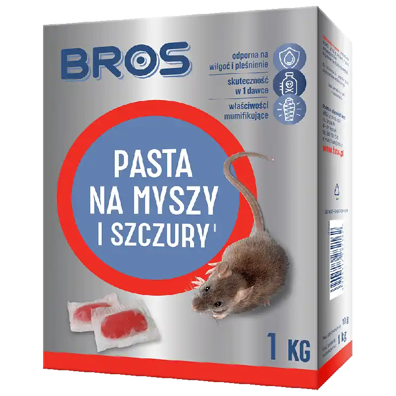 Bros Pasta na myszy i szczury 1 kg