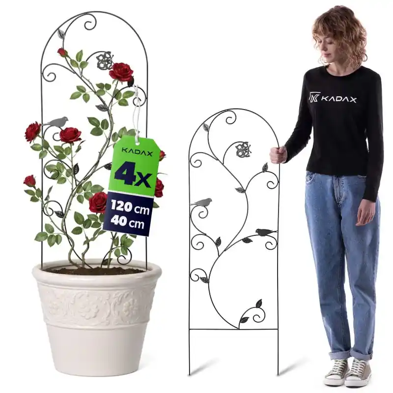 Podpora ogrodowa Unverre 120 x 40 cm ptaki 4 szt.
