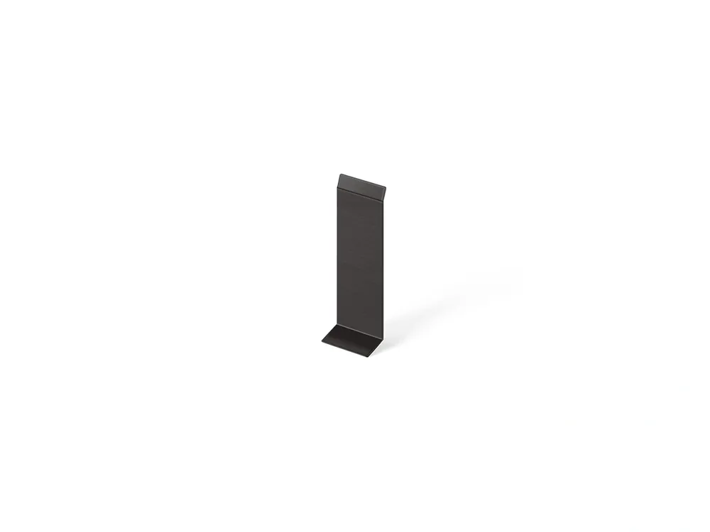 Łącznik do listwy podłogowej ze stali 6 cm DSPS01 Czarny