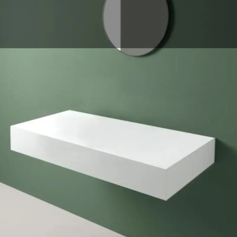 Axa SKYLAND Blat pod umywalkę 100x50 cm Biały mat 40010012