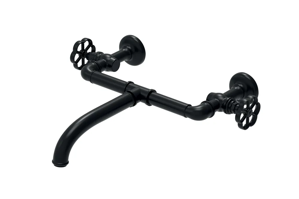 Bleu Provence Bateria kuchenna ścienna black RKM13RAL