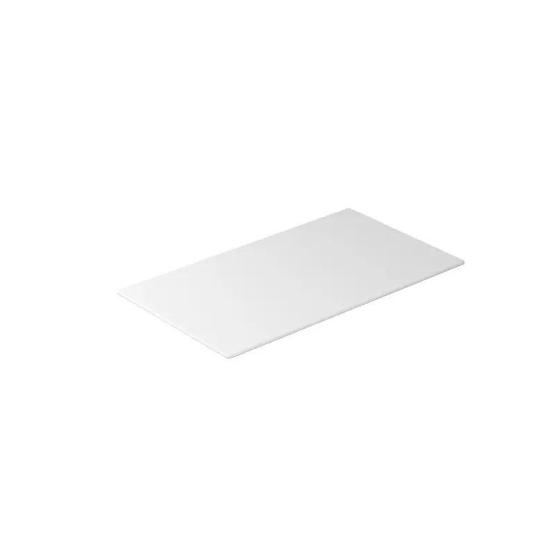 Galassia Blat ceramiczny bez otworu 81x46 cm Biały mat 2057MT