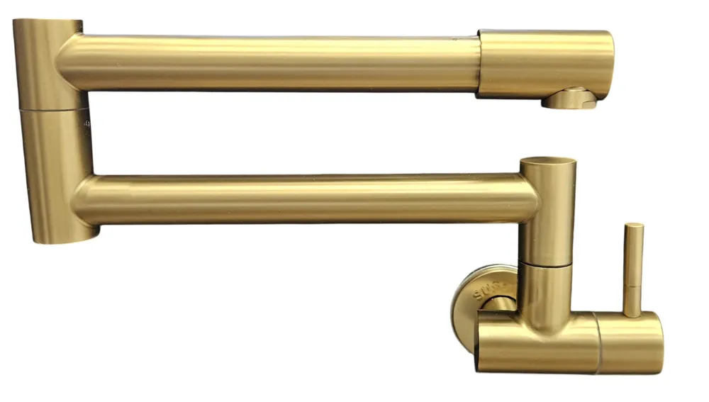 Galatea Design Cardano Bateria kuchenna składana Pot Filler brushed gold GDF826BRG W MAGAZYNIE!!!