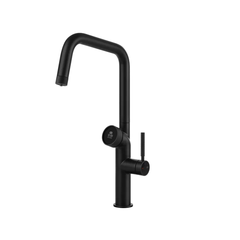 Gessi Vita Bateria zlewozmywakowa jednouchwytowa matte black 60721.299/HOT-COLD