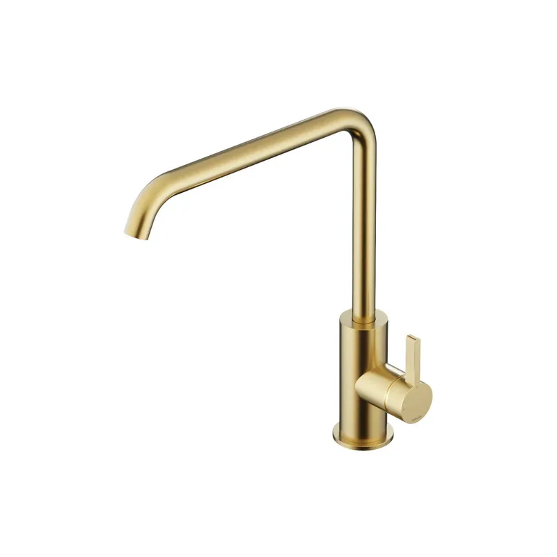 Hotbath Ace Bateria zlewozmywakowa jednouchwytowa Brushed Brass PVD AC040.BBP
