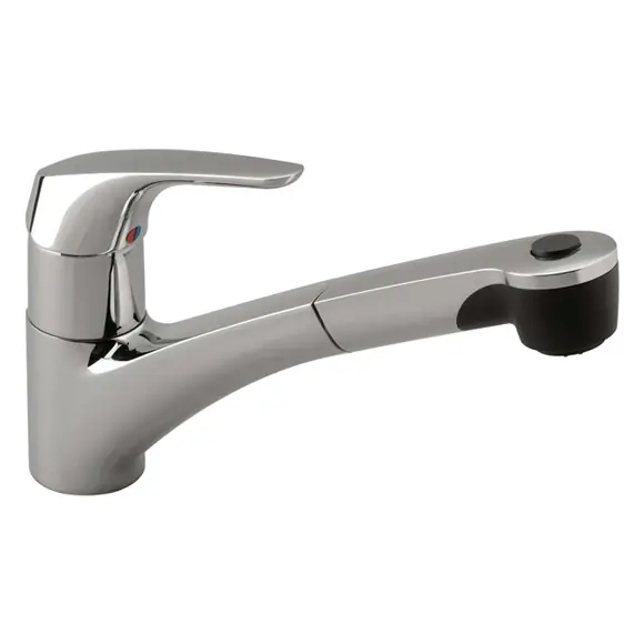 Ideal Standard Cerasprint New Bateria kuchenna stojąca z wyciaganą wylewką chrom B5347AA
