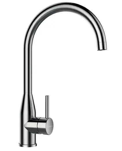 Schock KAVUS Bateria kuchenna obrotowa 360° optyka stali nierdzewnej 559000EDO