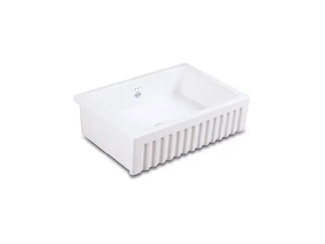 Shaws Bowland 600 Zlew jednokomorowy 59,5x46,5 cm Biały SO0600010WH