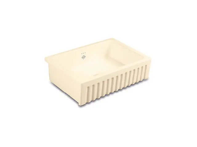 Shaws Bowland 600 Zlew jednokomorowy 59,5x46,5 cm Biszkoptowy SO0600010PN