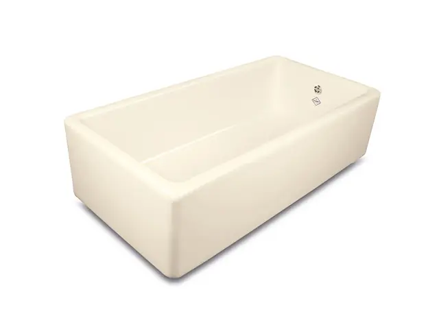 Shaws Butler 1000 Zlew jednokomorowy 91,4x46 cm Biszkoptowy SCBU101PN