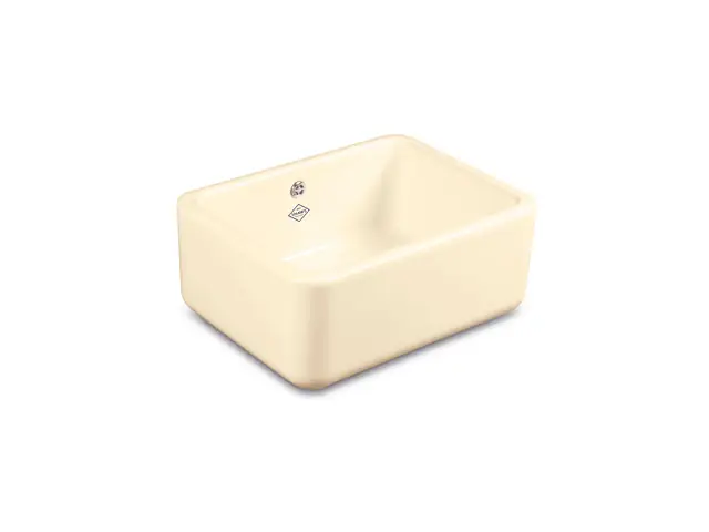 Shaws Butler 600 Zlew jednokomorowy 59,5x46 cm Biszkoptowy SCBU600PN