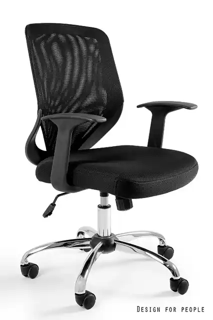Unique Mobi Fotel biurowy czarny W-95-4
