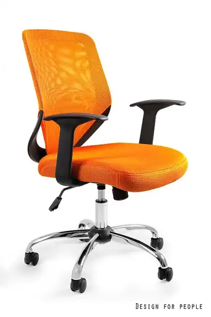 Unique Mobi Fotel biurowy pomarańczowy W-95-5